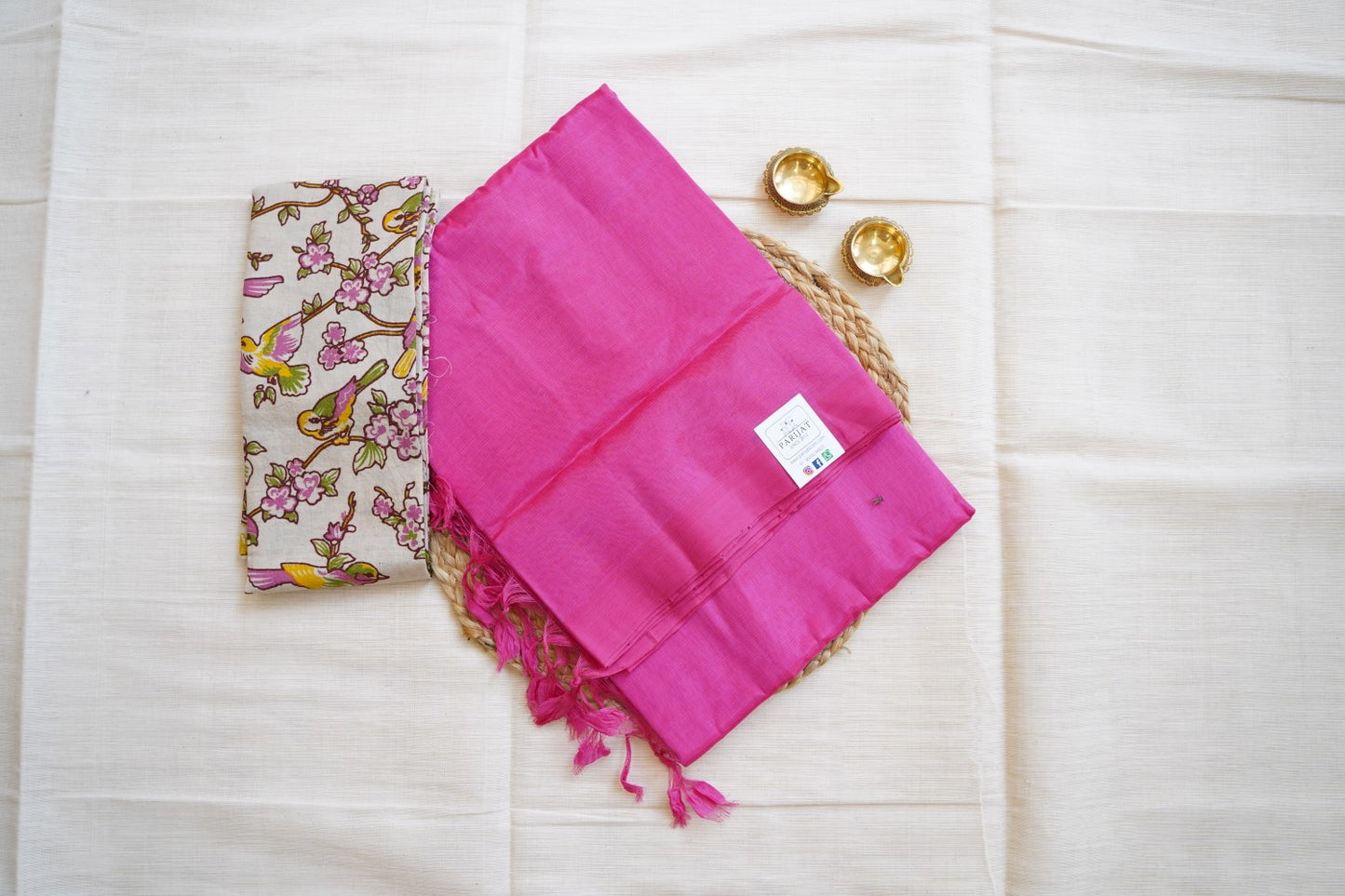 Mangalgiri Silk Cotton Saree-PC13882