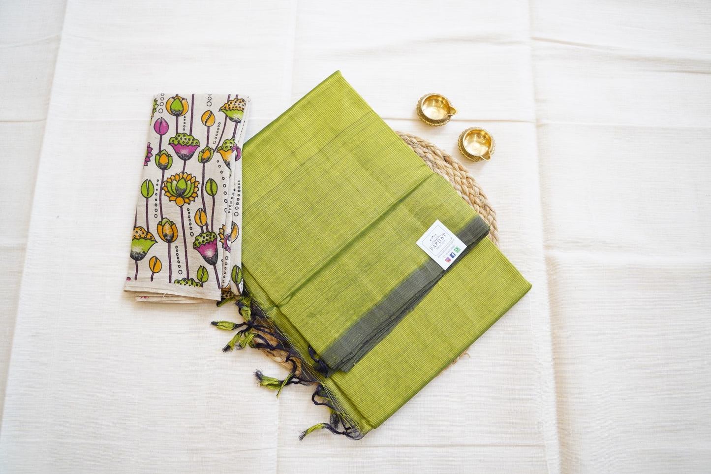 Mangalgiri Silk Cotton Saree-PC13895