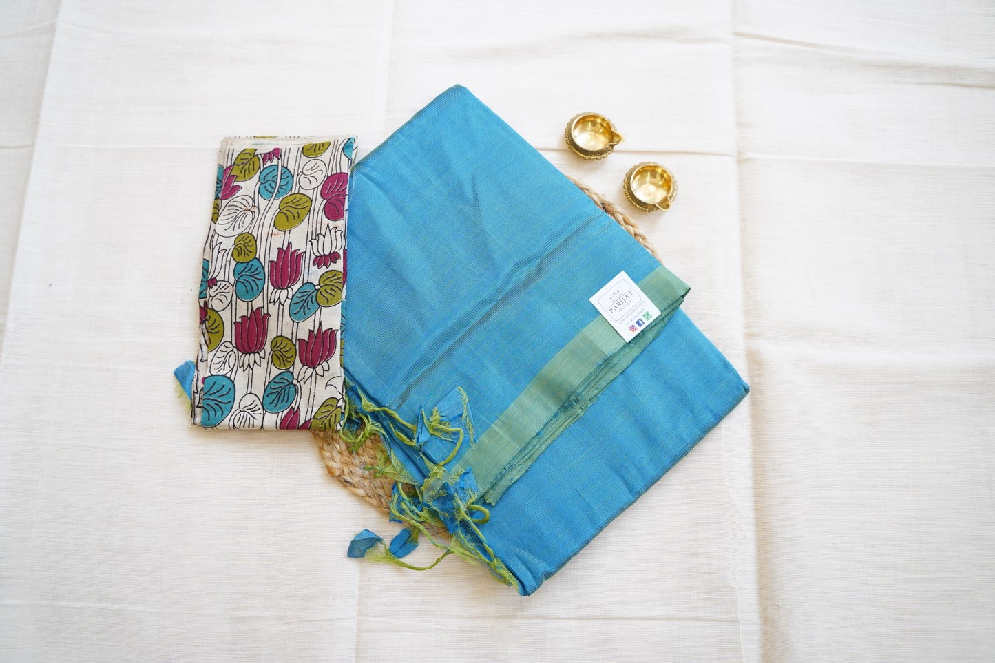 Mangalgiri Silk Cotton Saree-PC13894