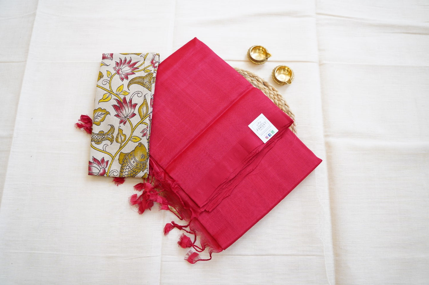 Mangalgiri Silk Cotton Saree-PC13890