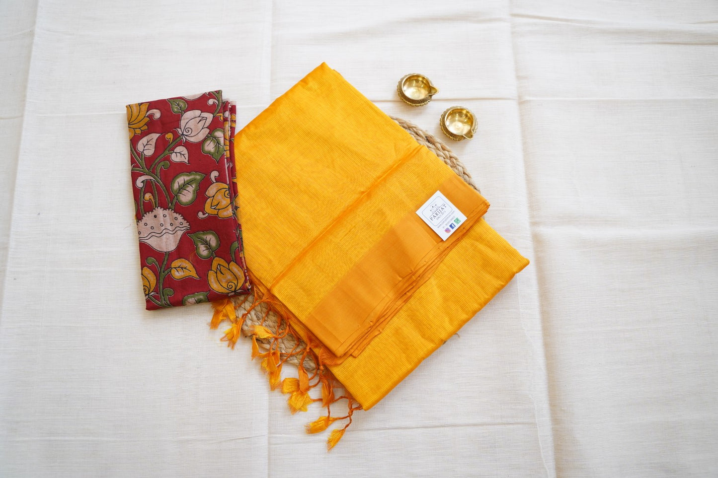 Mangalgiri Silk Cotton Saree-PC13889