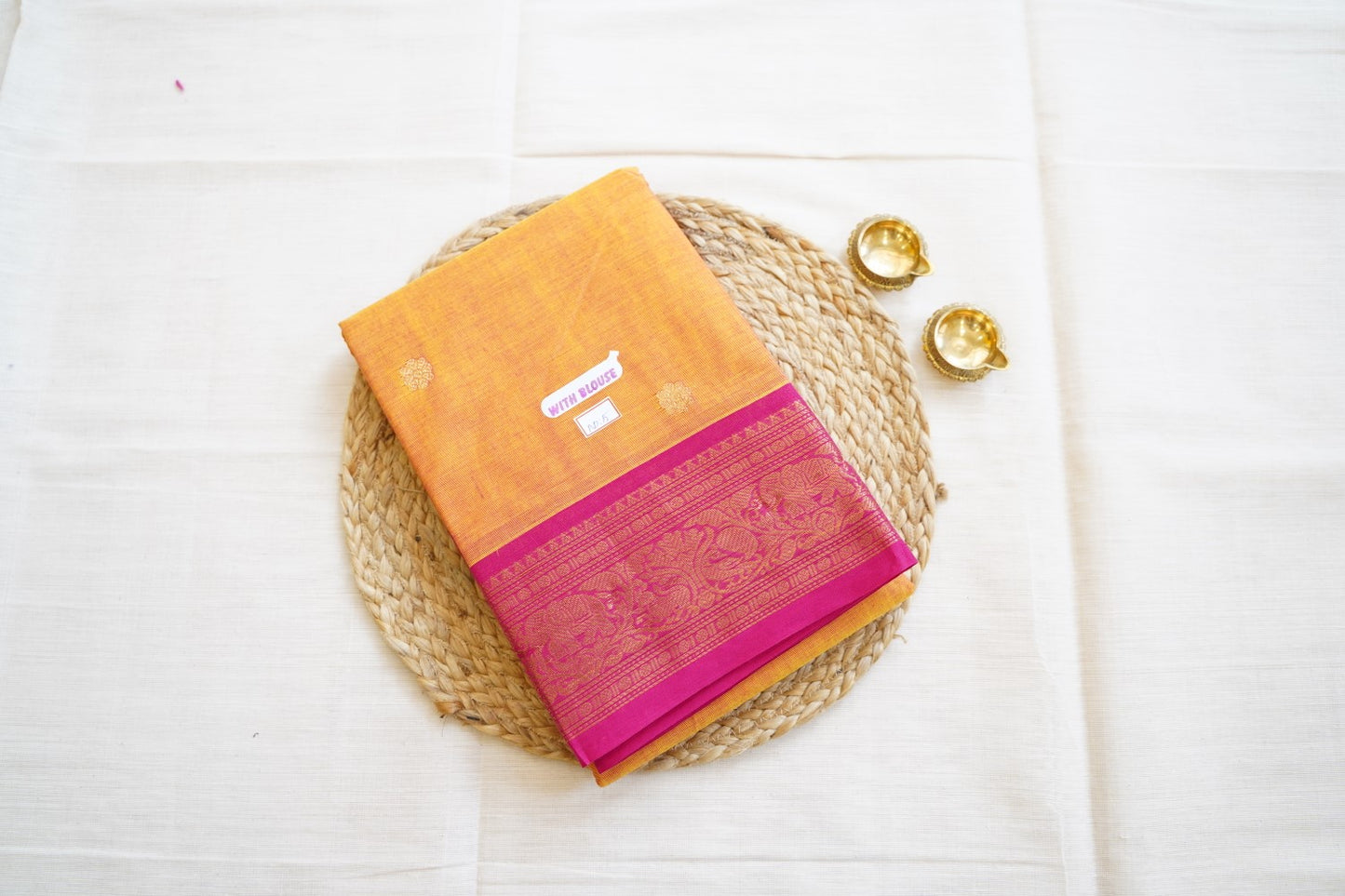 Chettinadu handloom Cotton Saree PC13935