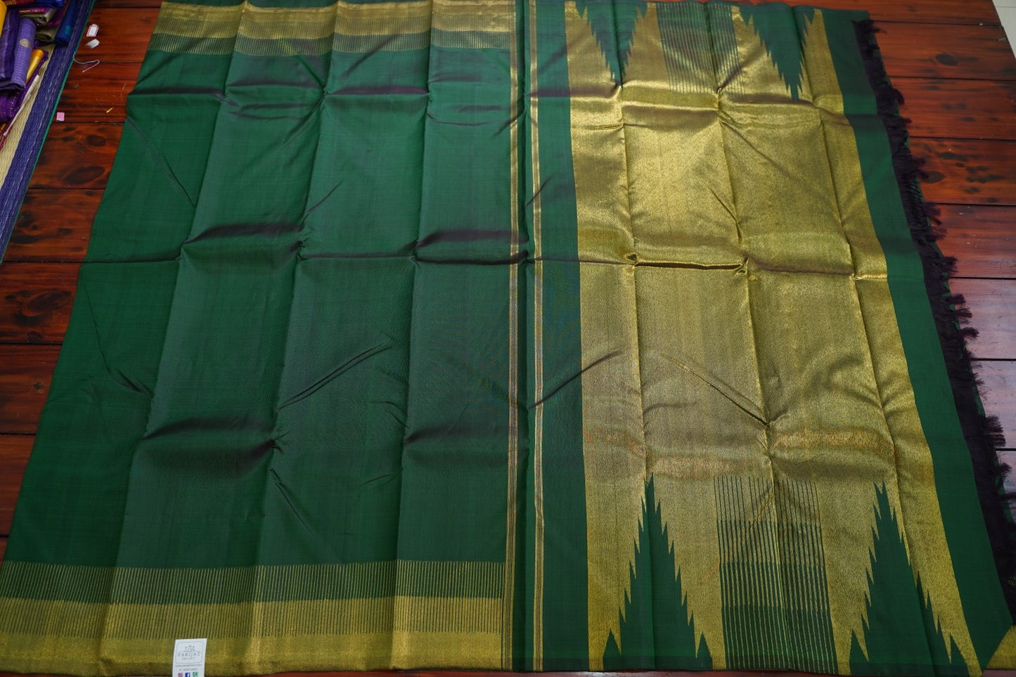 Seepu Reku Pure Kanchi Silk Saree PC11375