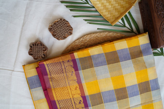 Kanchi Handloom Silk Cotton-PC14000