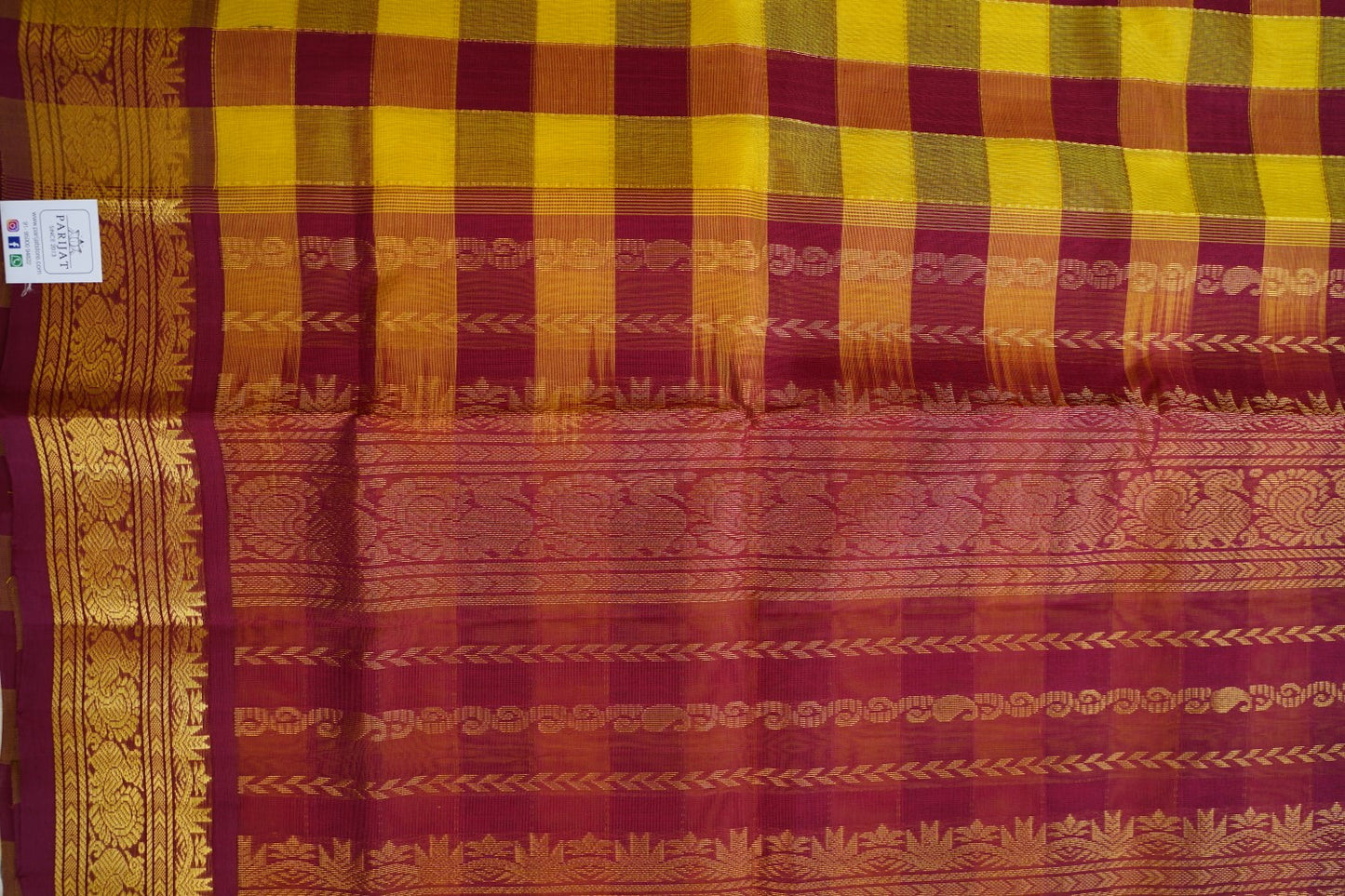 Kanchi Handloom Silk Cotton-PC13996