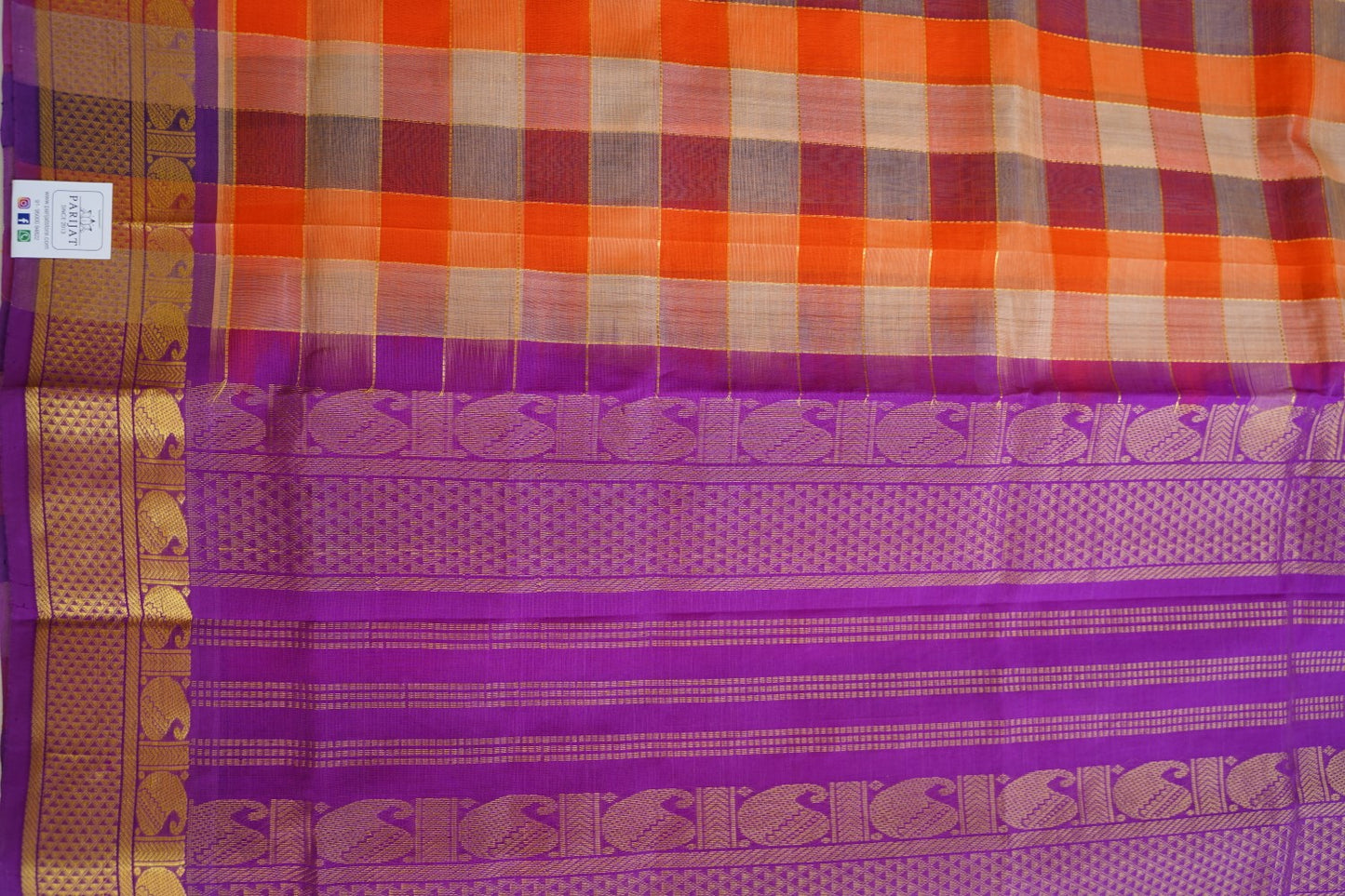 Kanchi Handloom Silk Cotton-PC13998