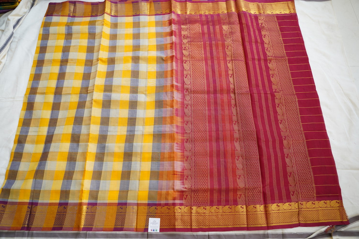 Kanchi Handloom Silk Cotton-PC14000