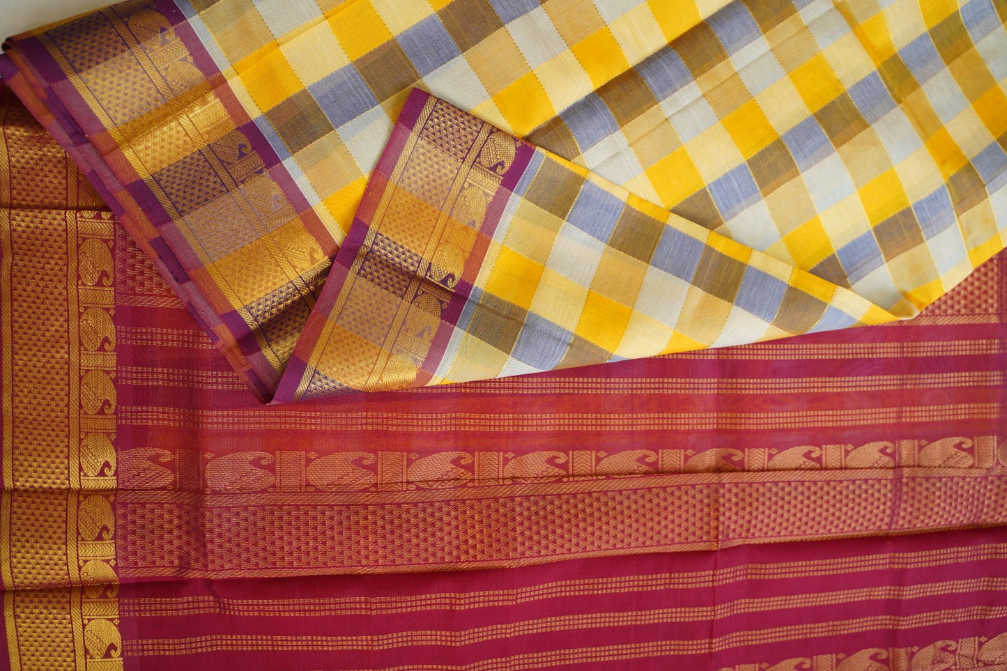 Kanchi Handloom Silk Cotton-PC14000