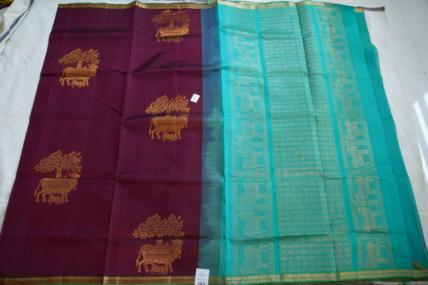 Kanchi Handloom Silk Cotton Saree PC13961