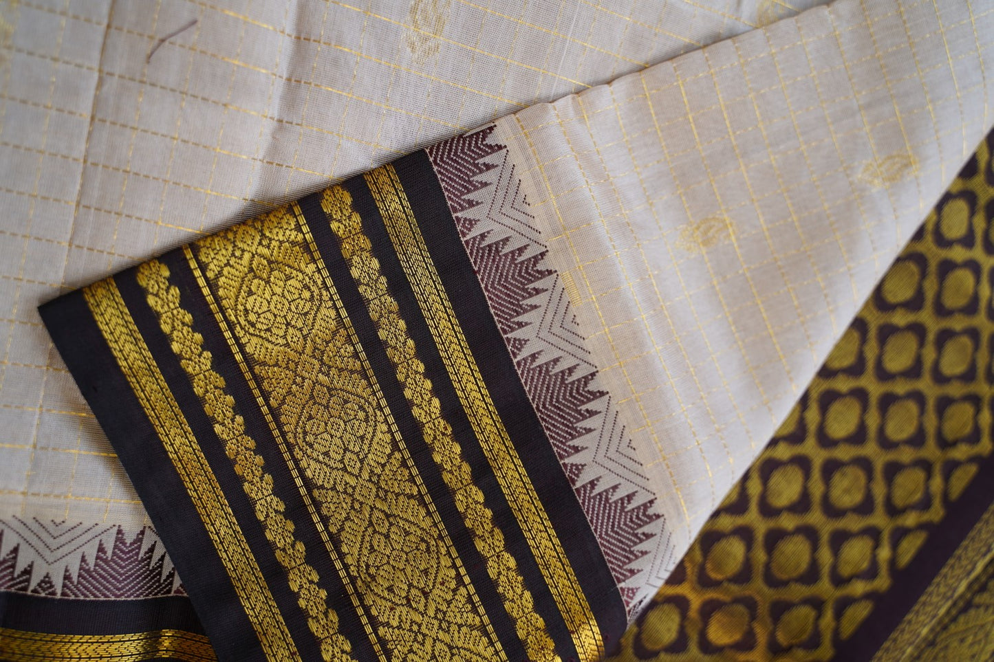 Kanchi Handloom Silk Cotton Saree PC13960