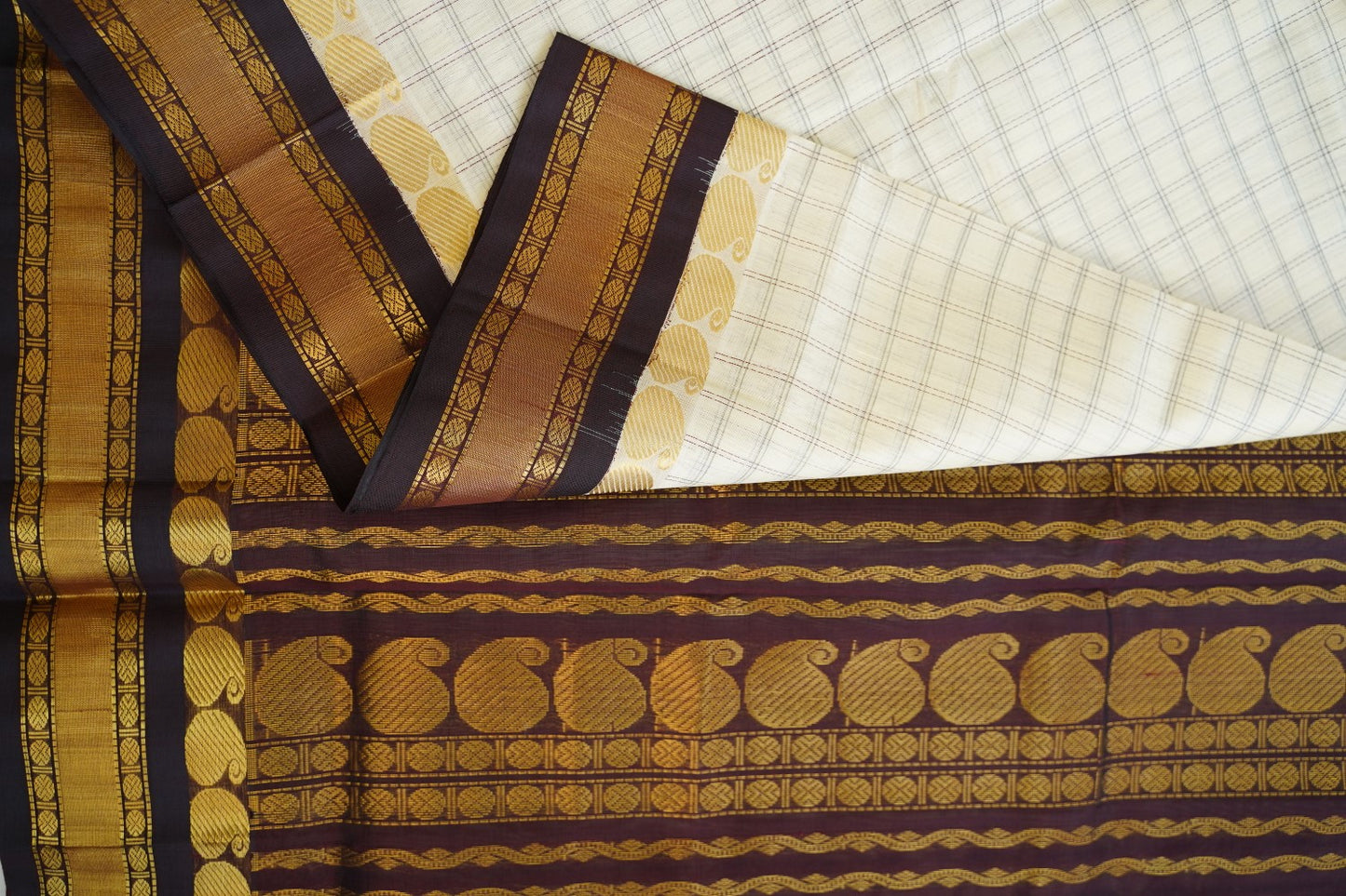 Kanchi Handloom Silk Cotton Saree PC13969