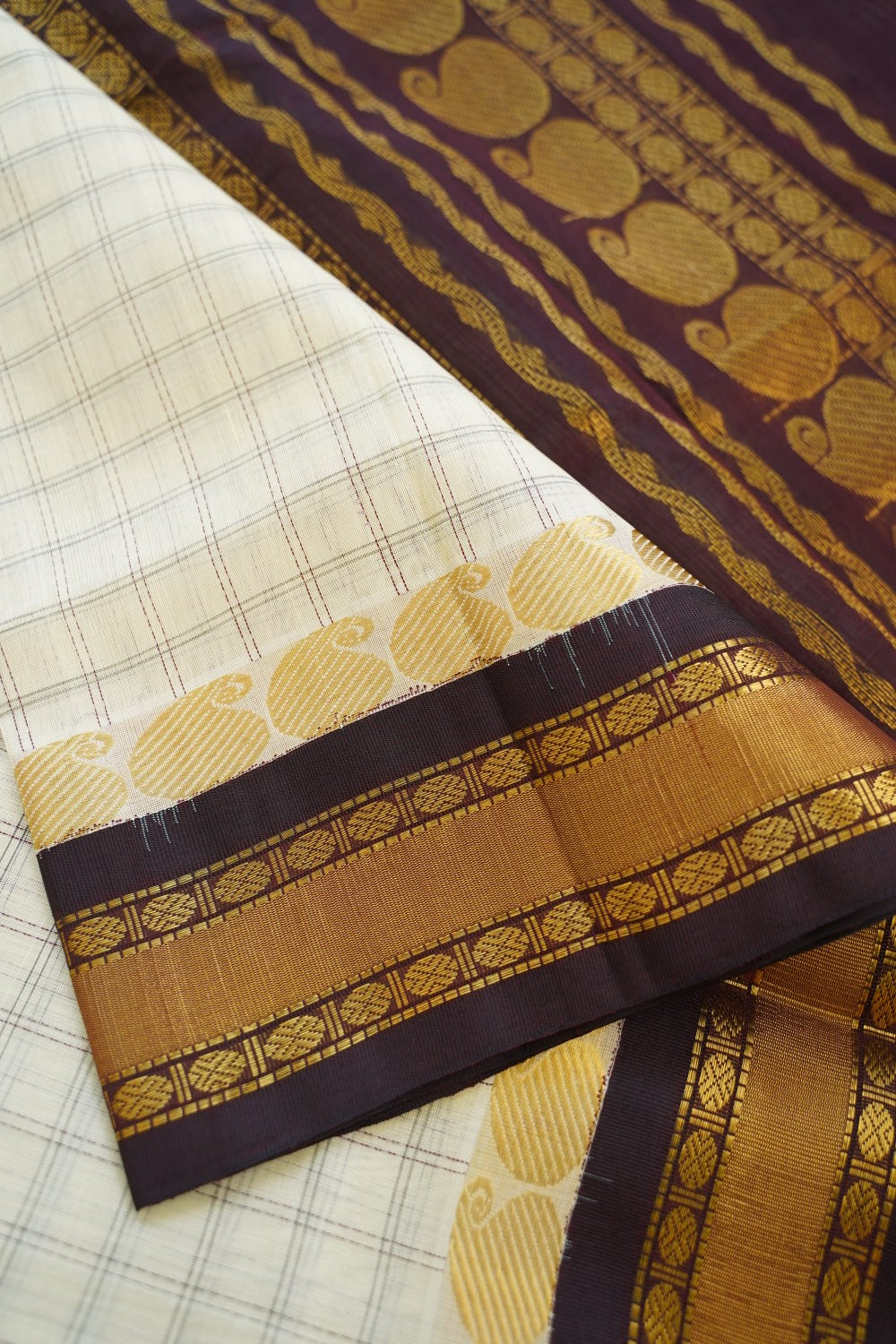 Kanchi Handloom Silk Cotton Saree PC13969