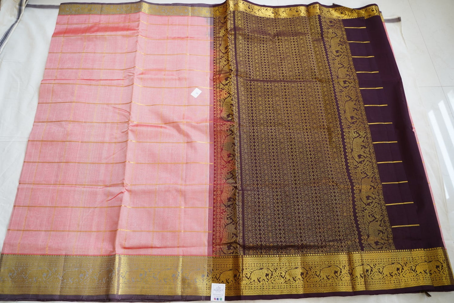 Kanchi Handloom Silk Cotton Saree PC13967