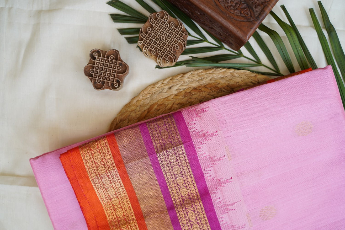 Kanchi Handloom Silk Cotton Saree PC14025