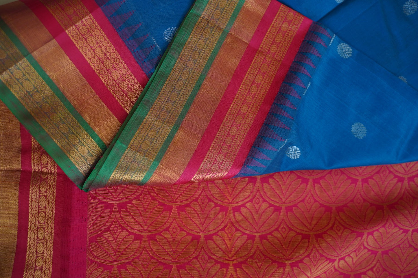 Kanchi Handloom Silk Cotton Saree PC14023