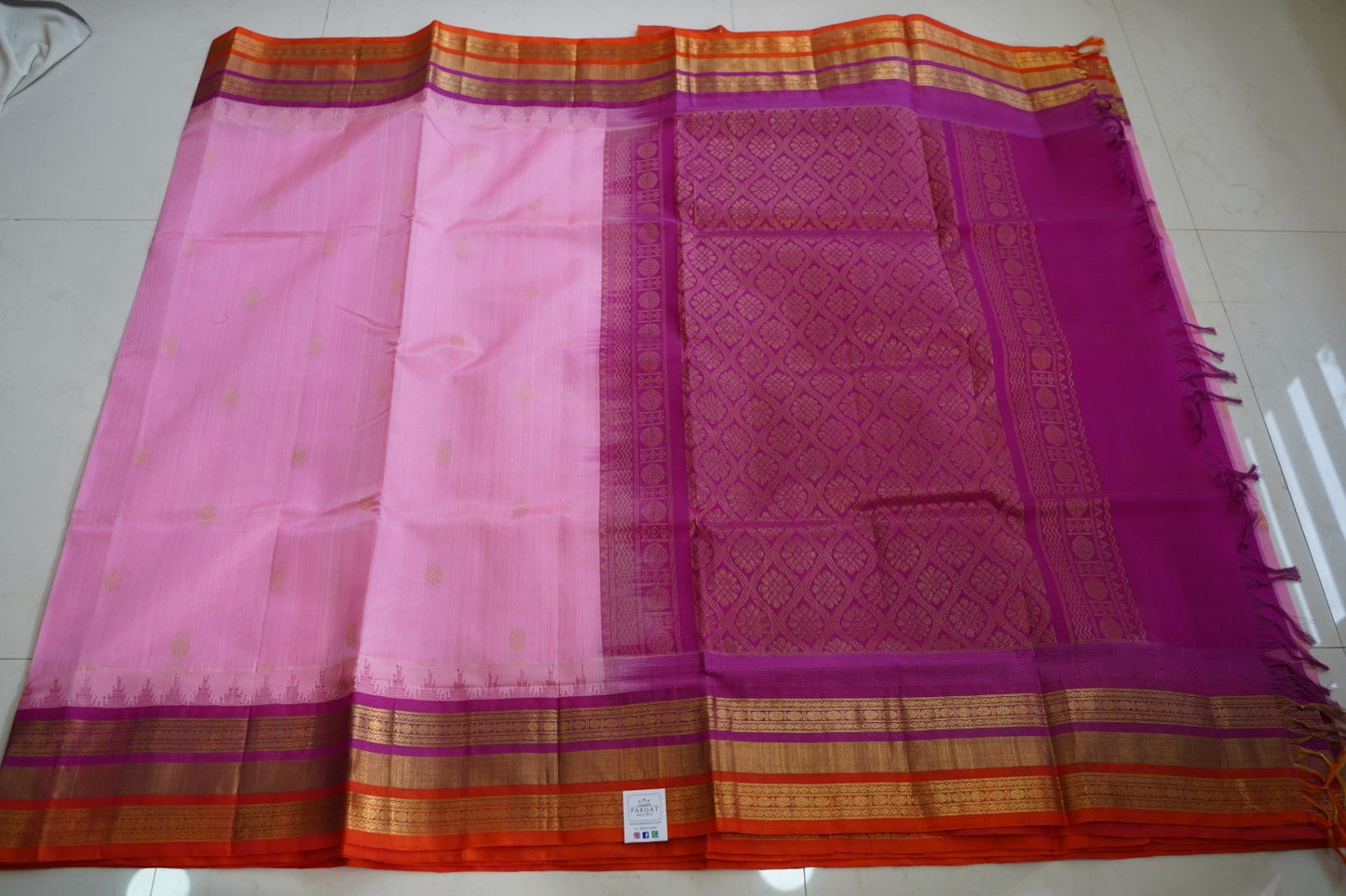 Kanchi Handloom Silk Cotton Saree PC14025