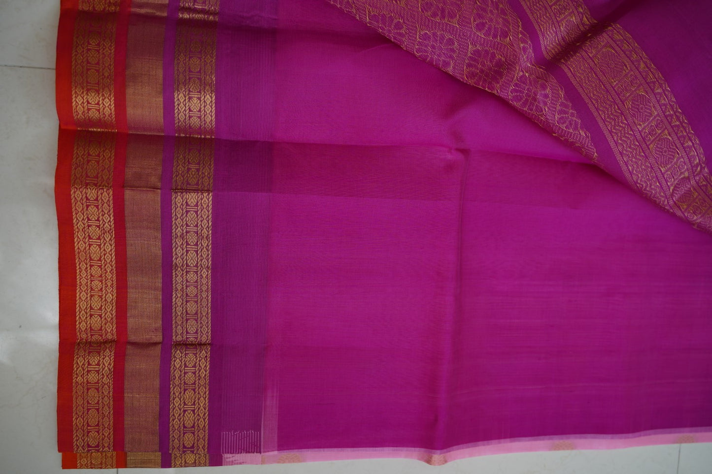 Kanchi Handloom Silk Cotton Saree PC14025