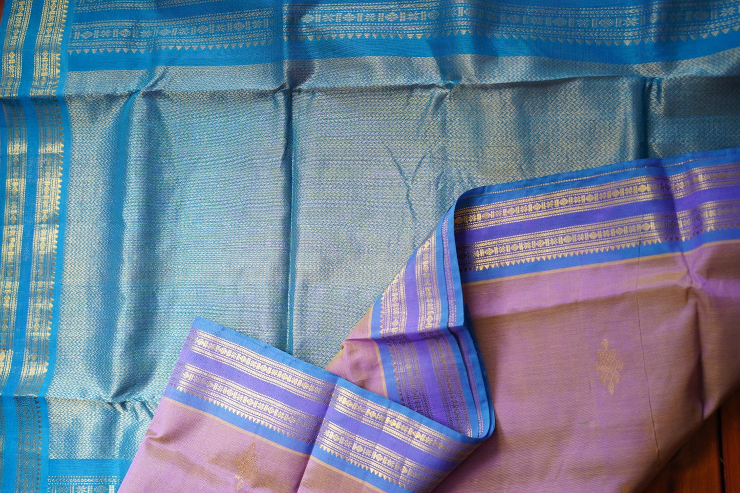 10 Yards  Kanchi Handloom Silk Cotton Saree PC11107