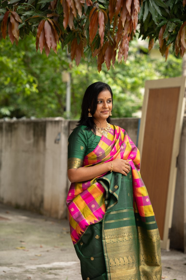 Pure Kanchi Silk Saree PC12511-KRIYA