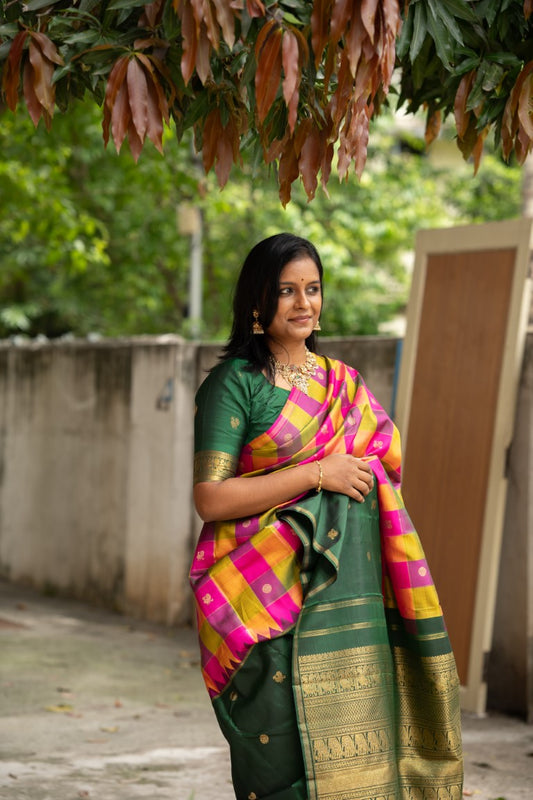 Pure Kanchi Silk Saree PC12511-KRIYA