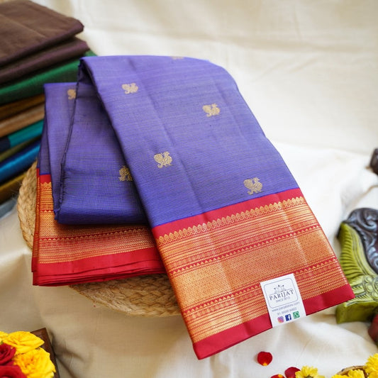 Vairaoosi Korvai Kanchi Silk Saree PC12043