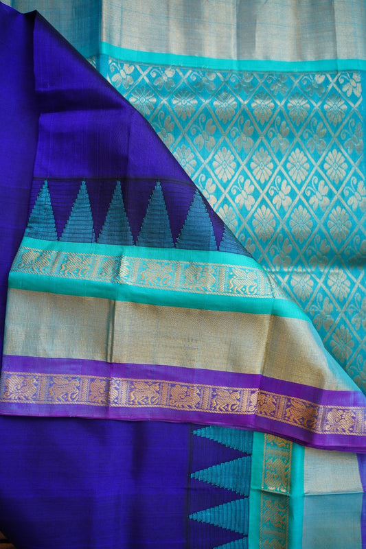 Kanchi Handloom Silk Cotton Saree PC12054