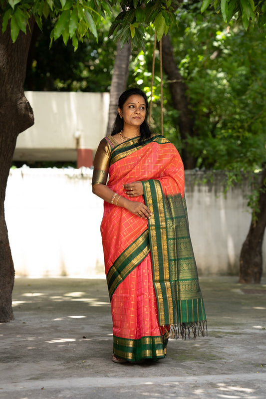 Kanchi  Handloom Silk Cotton  PC12394