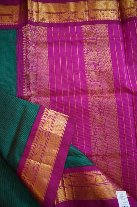 Kanchi Handloom Silk Cotton Saree PC12067