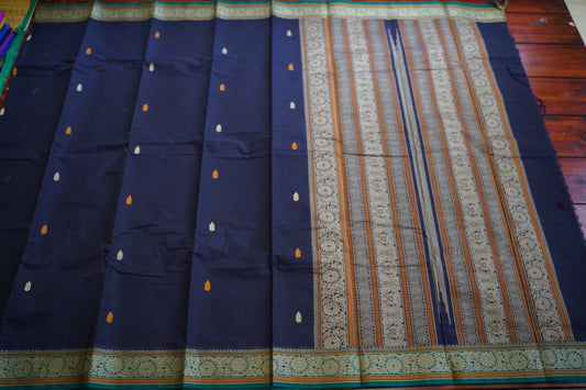 Kanchi handloom Cotton  Saree PC12133