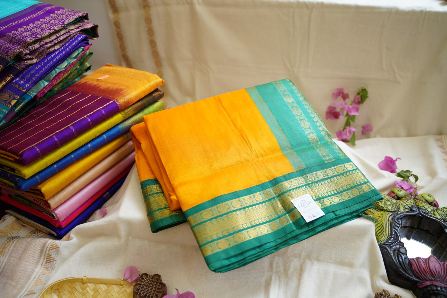 Kanchi Handloom Silk Cotton Saree PC12146