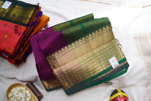 Kanchi Handloom Silk Cotton Saree PC7535