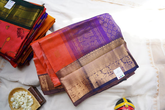 Kanchi Handloom Silk Cotton Saree PC7773