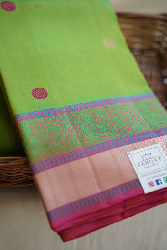 Pure Kanchi Soft Silk Saree PC9107