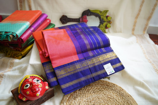 Kanchi Handloom Silk Cotton Saree PC8185