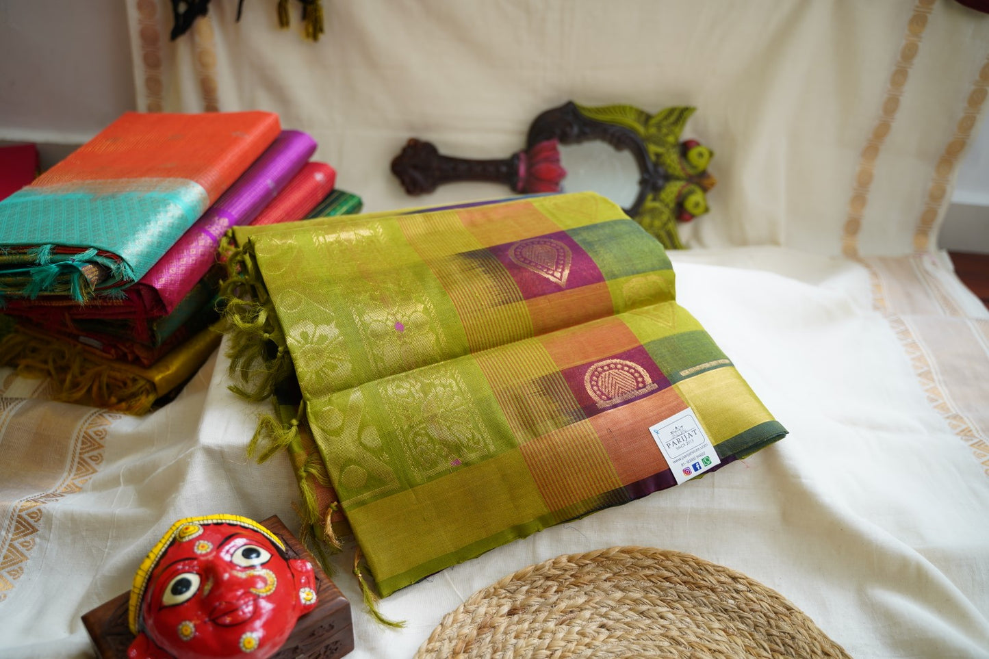 Kanchi Handloom Silk Cotton Saree PC8064