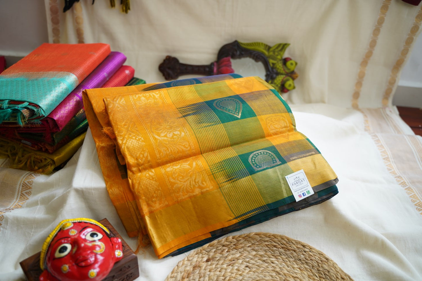 Kanchi Handloom Silk Cotton Saree PC8063