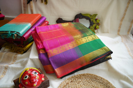 Kanchi Handloom Silk Cotton Saree PC8676