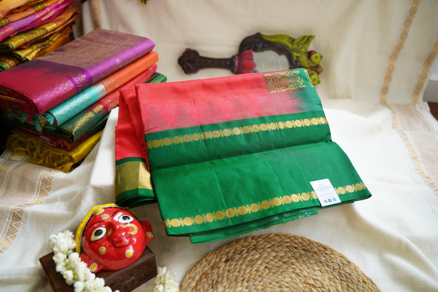 Kanchi Handloom Silk Cotton Saree PC9205