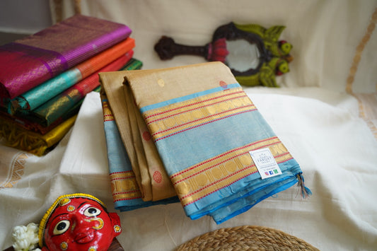 Kanchi Handloom Silk Cotton Saree PC12981