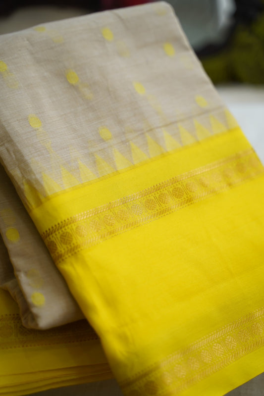 Kanchi handloom Cotton  Saree PC12970