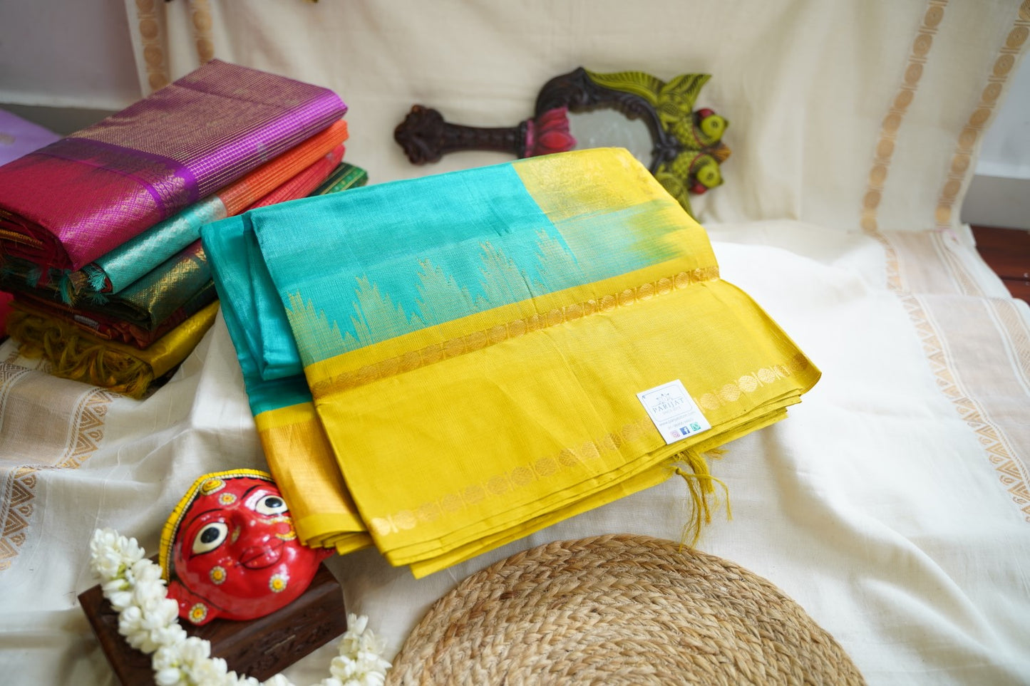 Kanchi Handloom Silk Cotton Saree PC10918