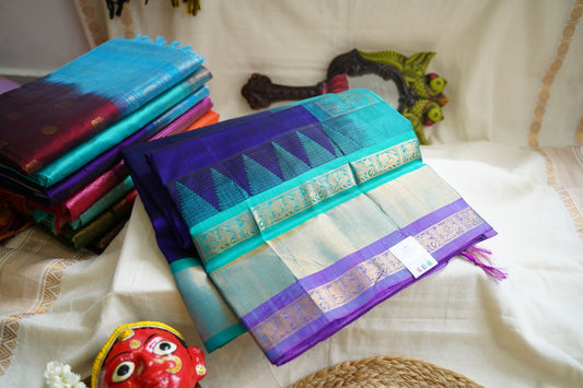 Kanchi Handloom Silk Cotton Saree PC12054