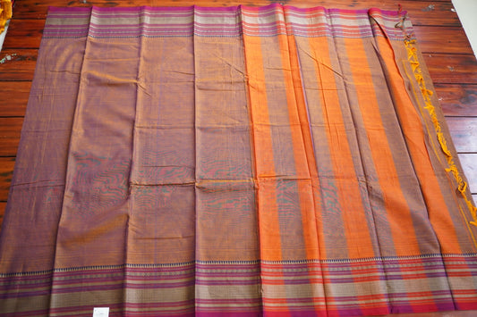 Narayanapet handloom Cotton Saree with Thread border PC13012