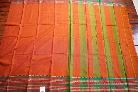 Narayanapet handloom Cotton Saree with Thread border PC13000