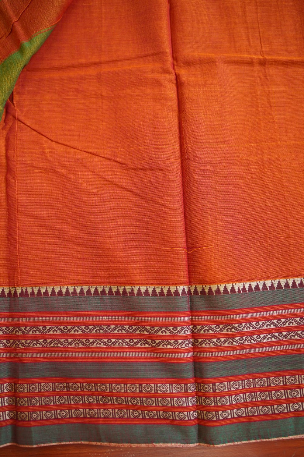 Narayanapet handloom Cotton Saree with Thread border PC13000