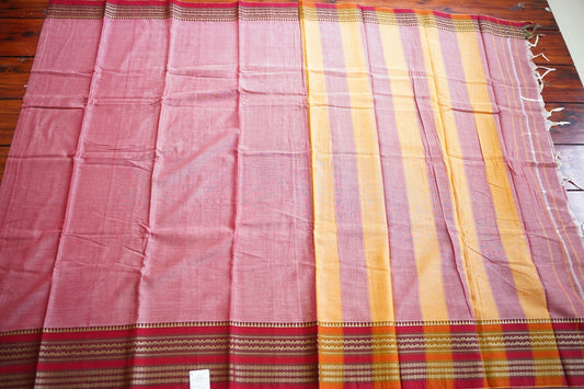 Narayanapet handloom Cotton Saree with Thread border PC13007