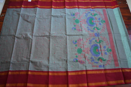 Kanchi handloom Cotton  Saree PC13018