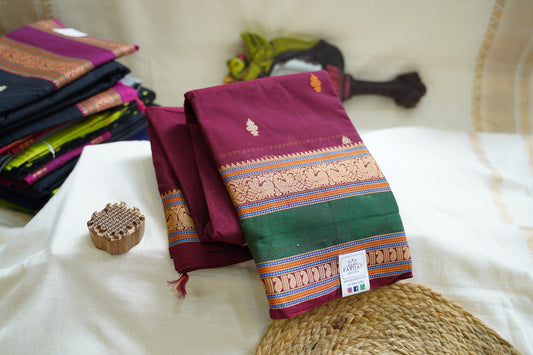 Kanchi handloom Cotton  Saree PC13030