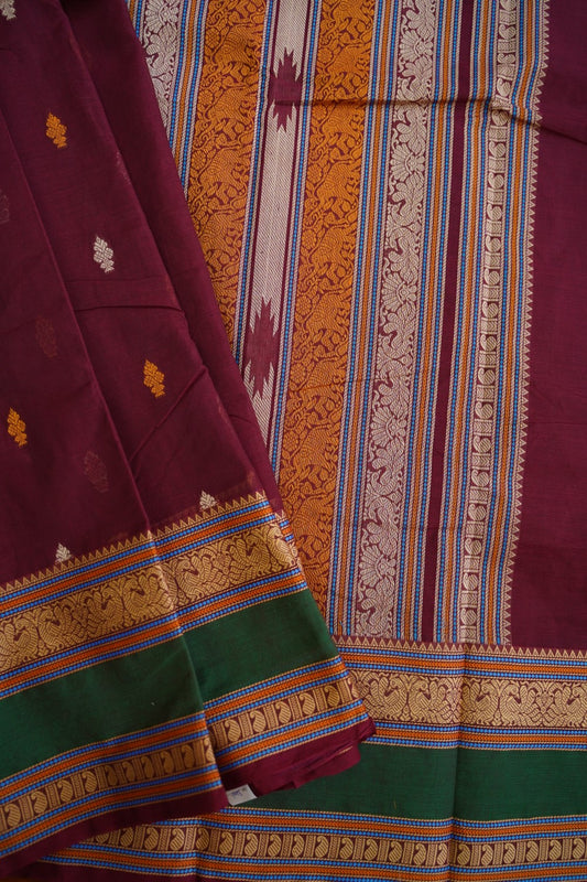 Kanchi handloom Cotton  Saree PC13030