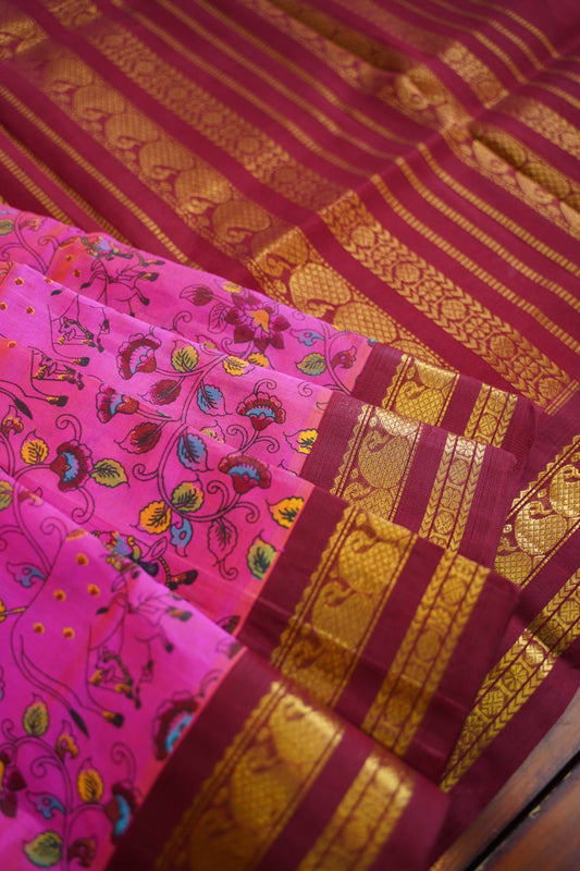 Kanchi Handloom Silk Cotton Saree PC12818